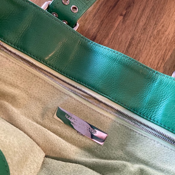Marc Jacobs Green Leather Stella Tote - Picture 5 of 9